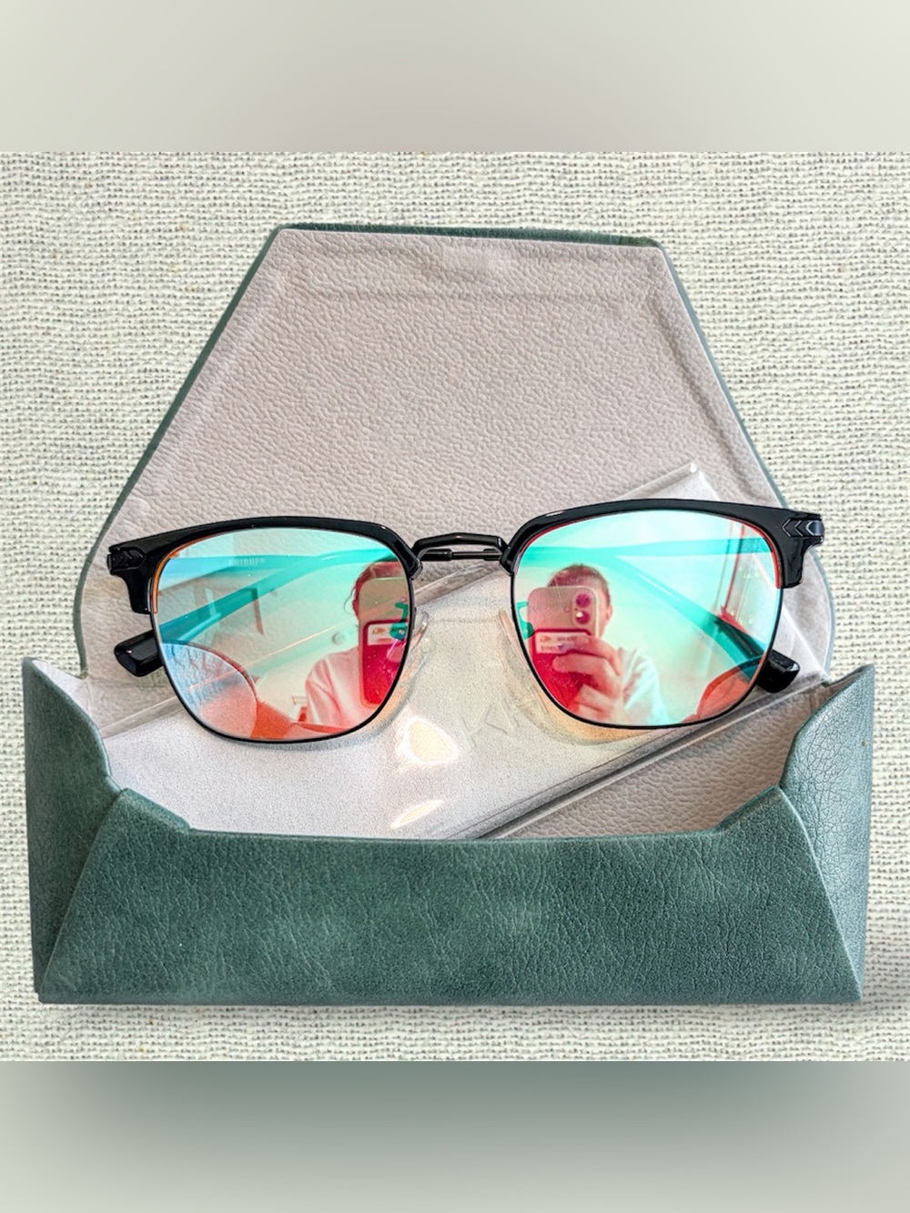 Brand New Color Blind Glasses w/ Case & Box